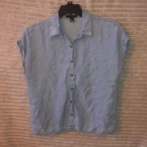 Forever 21 Jean styled Button down